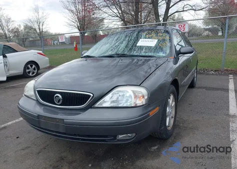 2002 Mercury Sable Ls Premium из США, поврежденный, VIN 1MEFM55S72G648496